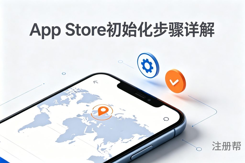 港区Apple ID App Store初始化设置示意图