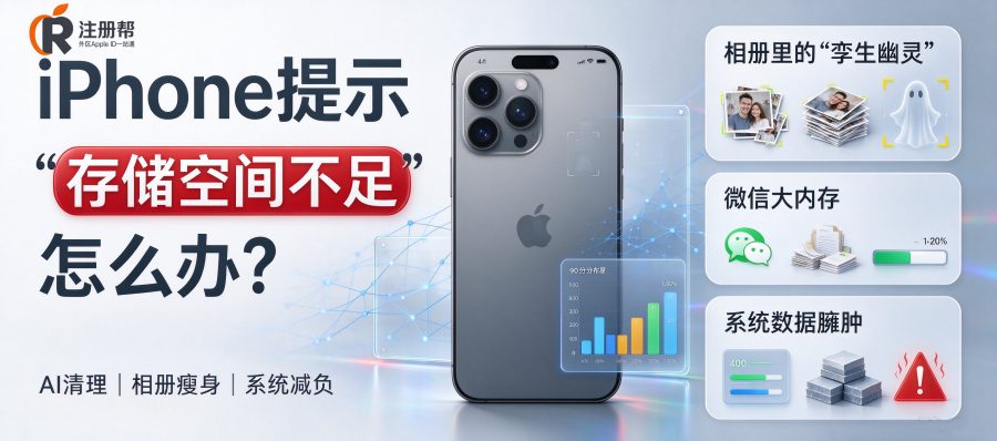 别再乱删App了！iPhone提示“存储空间不足”，这3个“隐形吞金兽”才是罪魁祸首