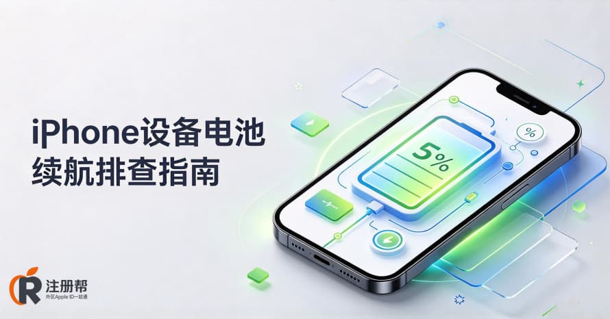 iPhone电池续航突然变差？先别急着换电池，这7件事按顺序查