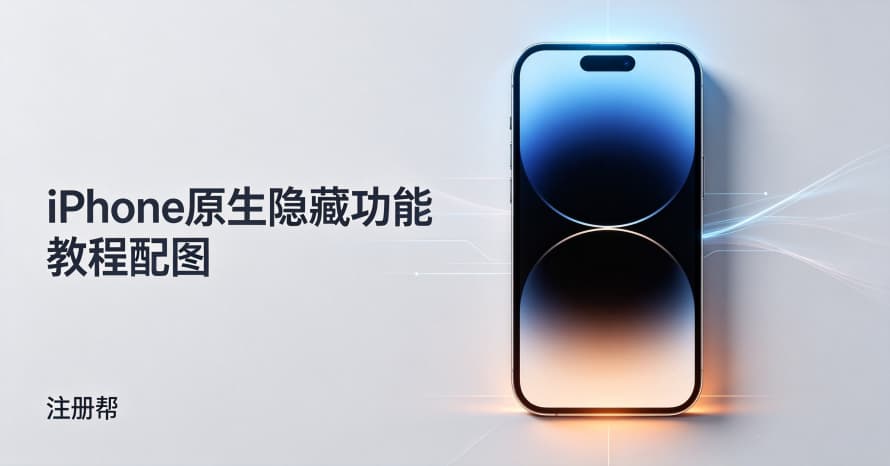 2026年iPhone这6个原生隐藏功能，会用的不到10%｜含隐私保护与效率提升指南