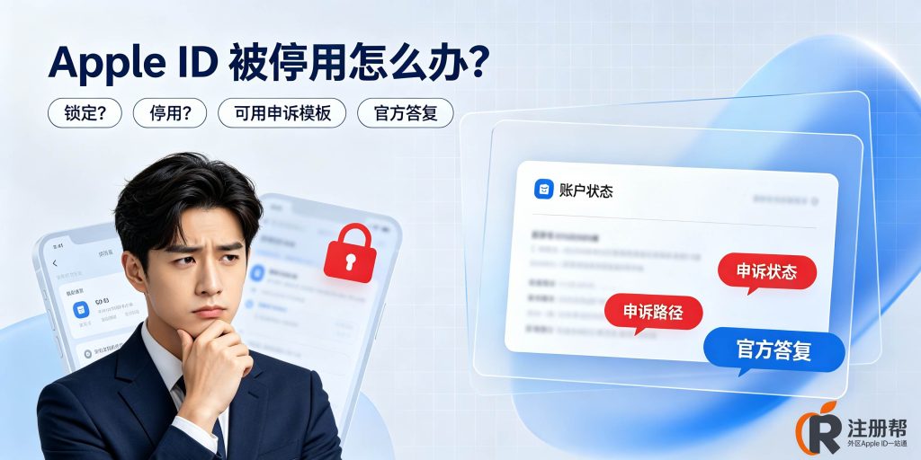 Apple ID被停用怎么办?最新账号申诉恢复全流程与防封习惯 22 Apple ID账号被停用申诉恢复流程配图