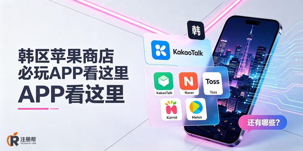 2026韩区Apple ID必下App推荐清单配图